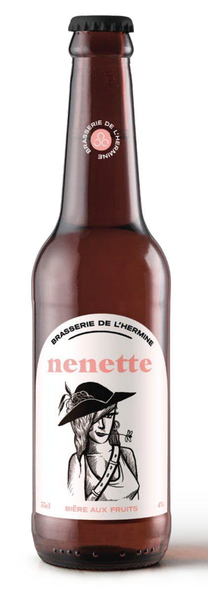 Hermine - Nénette - Bière au fruits 24x33cl